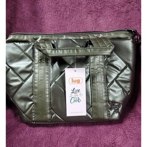 Lug Dory Crossbody Bag, Metallic Olive/ Constellations